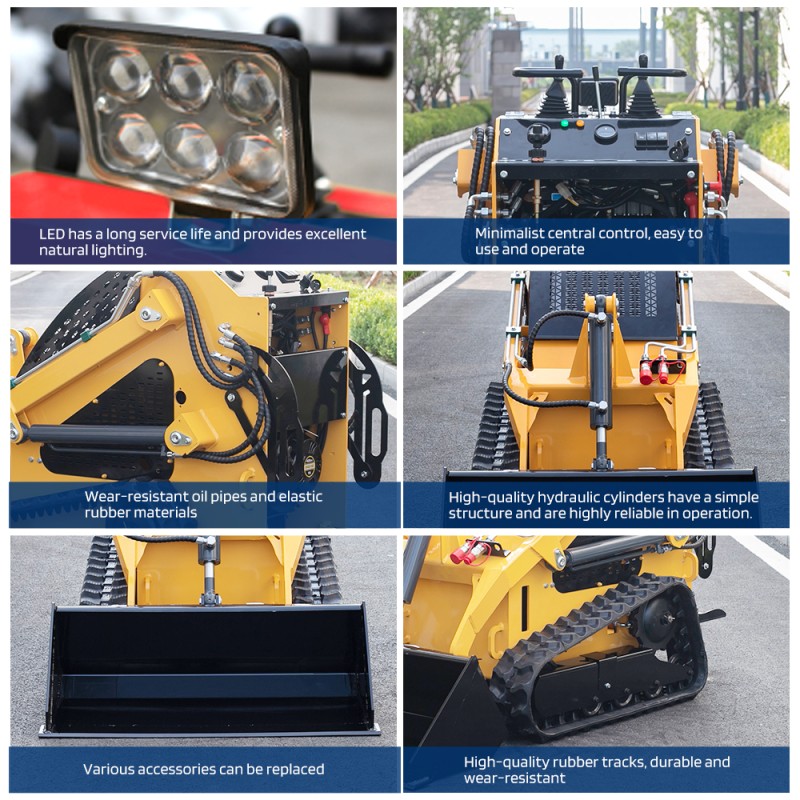 Track Loader Supplier - Mini Skid Steer Diesel Electric