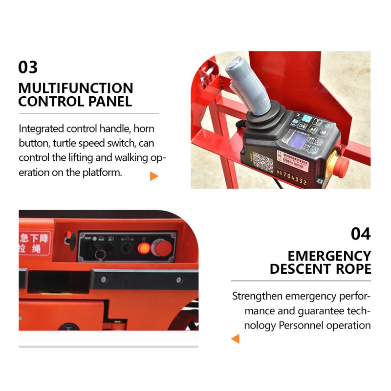 Aerial Work Platform Factory - 6m-10m Hydraulic Self Propelled
