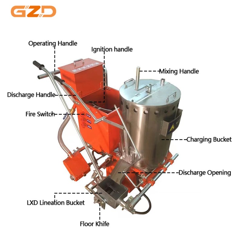 Road Marking Machinery Supplier - 100-450mm Width Thermoplastic