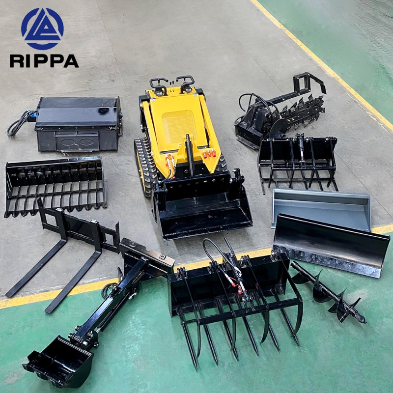 Skid Steer Loader Factory - CE Certified Compact Track Loader