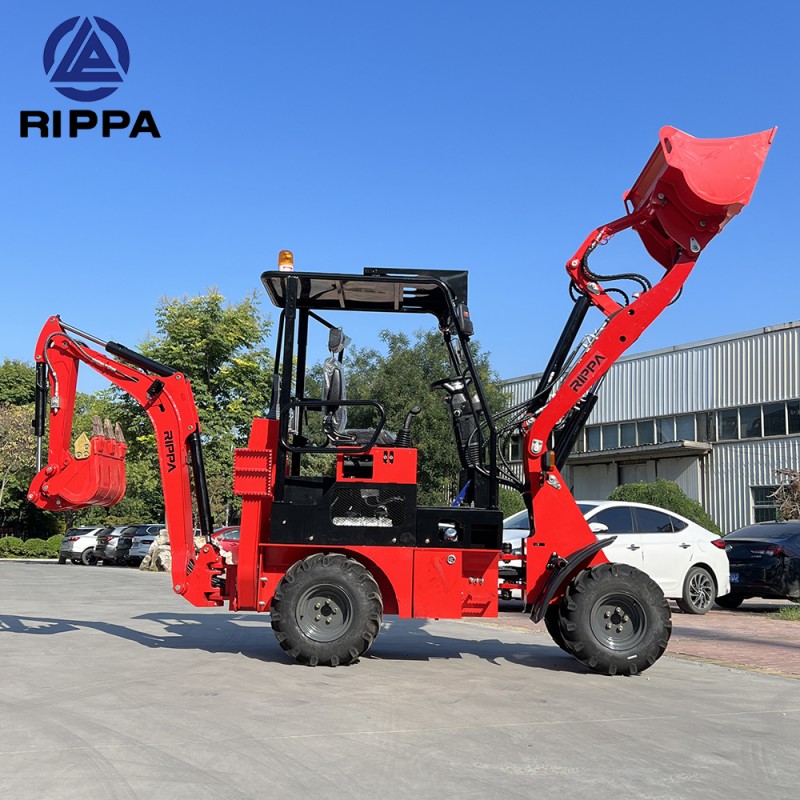 Backhoe Loader Factory - Mini Towable Excavator OEM