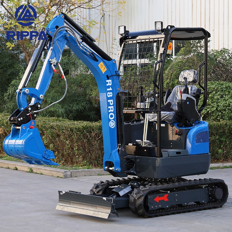 Earthmoving Machinery Manufacturer - Rippa R18 Small Excavator Minipelle