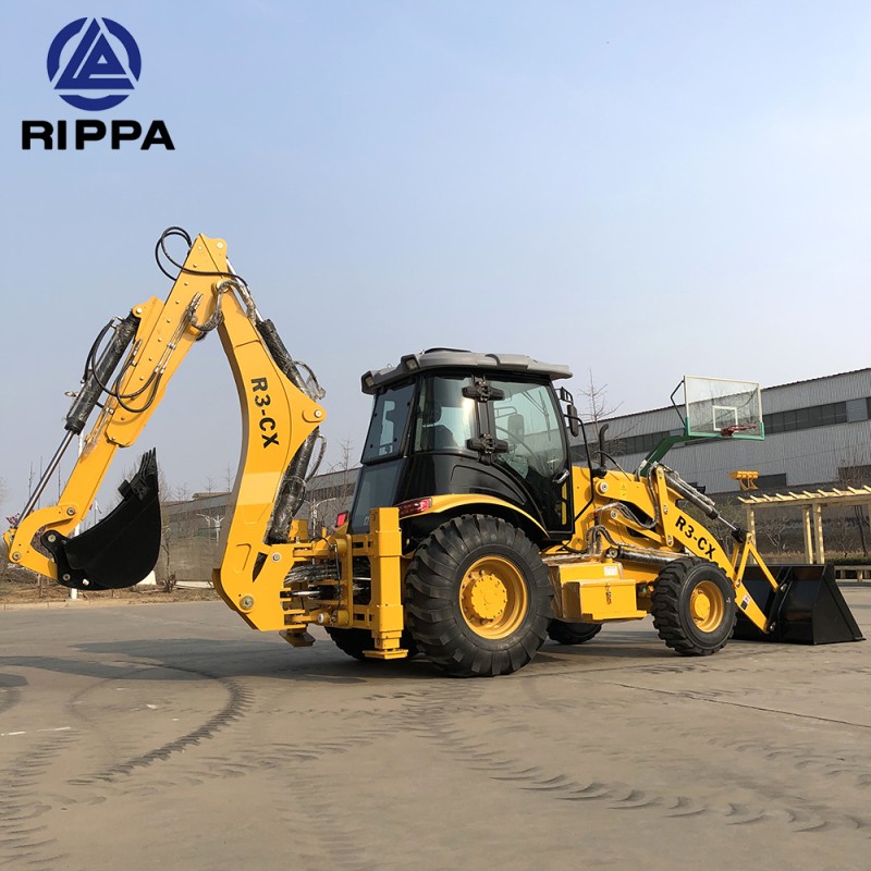 Wheel Loader Manufacturer - Rippa 4-5 Ton EPA Engine Backhoe