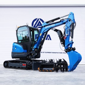 Micro Excavator Factory - Free Shipping Kubota Engine 3.5 Ton