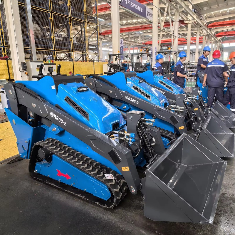 Home Loader Supplier - Free Shipping 25Hp Kubota Engine Skidsteer