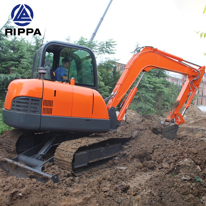 Agricultural Excavator Supplier - Hydraulic 6 Ton Crawler with Thumb