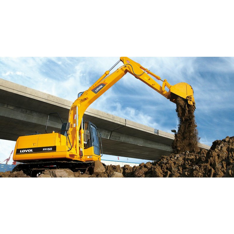 Hydraulic Excavator Factory - 22TON Crawler Diesel Digger FR220D Hot