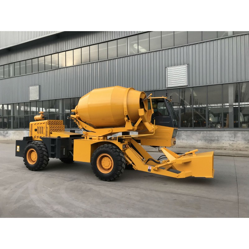 Self-loading Mixer Manufacturer - 1.6m3 Concrete Mixer HY160 1.6cbm
