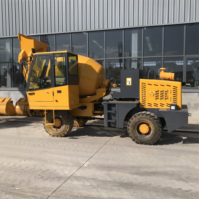 Self-loading Mixer Manufacturer - 1.6m3 Concrete Mixer HY160 1.6cbm