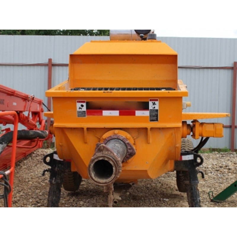 Concrete Trailer Pump Supplier - HBT50.10.60RS Official Manufacturer