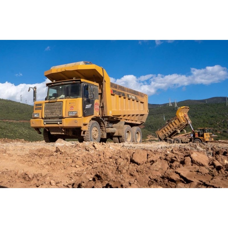 Heavy Duty Dump Truck Factory - SKT90S 60 Ton Mining Machine