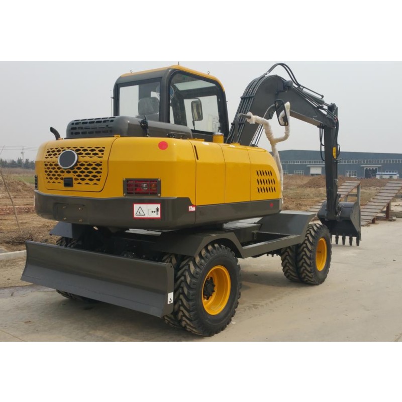 Excavator Factory - LX75-9M 7 Ton Wheel Excavator Sale