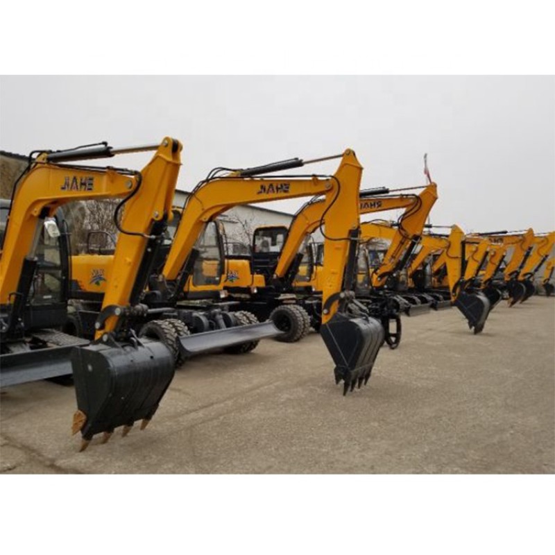 Wheel Excavator Supplier - China JIAHE 7 Ton JHW70 Sale