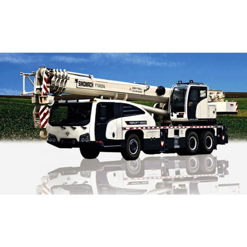 Industrial Crane Manufacturer - Sinomach 25 Ton Truck Crane TTC025G