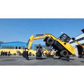 Wheel Excavator Supplier - China JIAHE 7 Ton JHW70 Sale