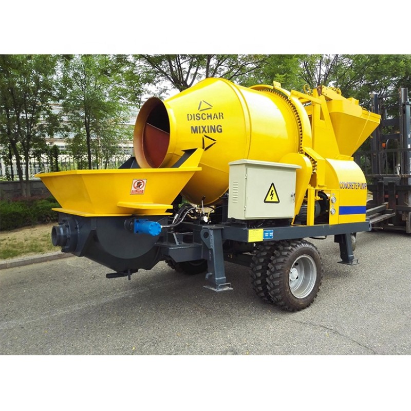 Concrete Mixer Pump Factory - China 30-40m3/h Truck JBS40-10-37