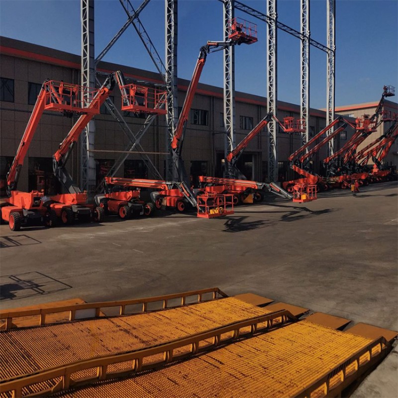 Scissor Lift Supplier - 13.8m Hydraulic Mobile Self-Propelled Electric