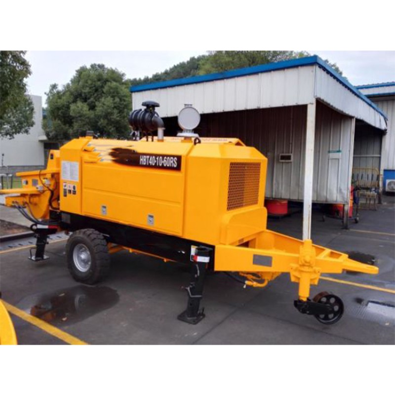 Trailer Pump Factory - China 50m3/h HBT50.10.60RS Cheap