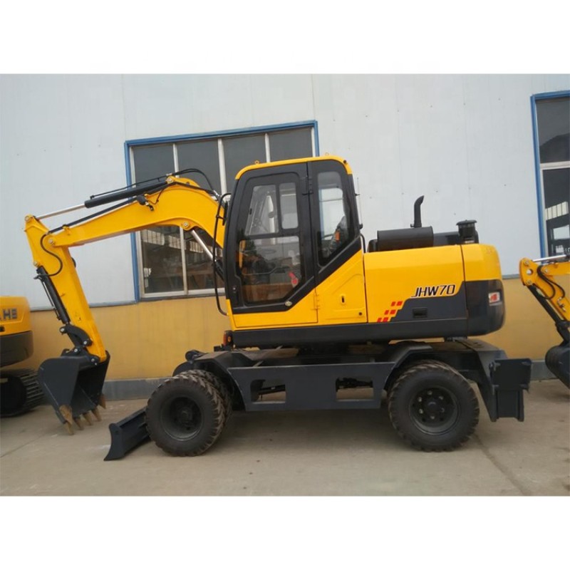Wheel Excavator Supplier - China JIAHE 7 Ton JHW70 Sale