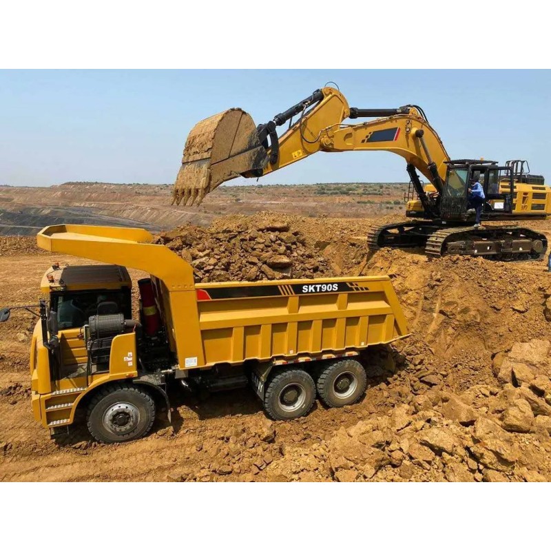Heavy Duty Dump Truck Factory - SKT90S 60 Ton Mining Machine