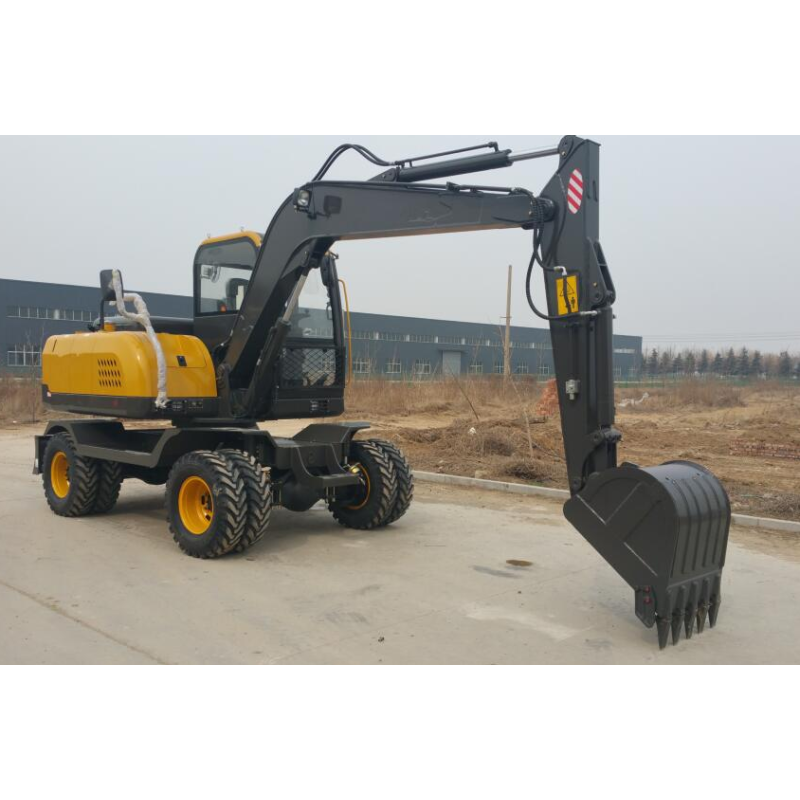 Excavator Factory - LX75-9M 7 Ton Wheel Excavator Sale