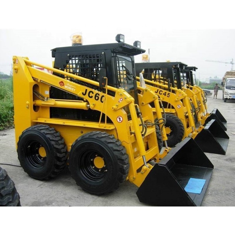 Skid Steer Loader Supplier - LUYUE 1.7 Ton 60HP Wheel Loader