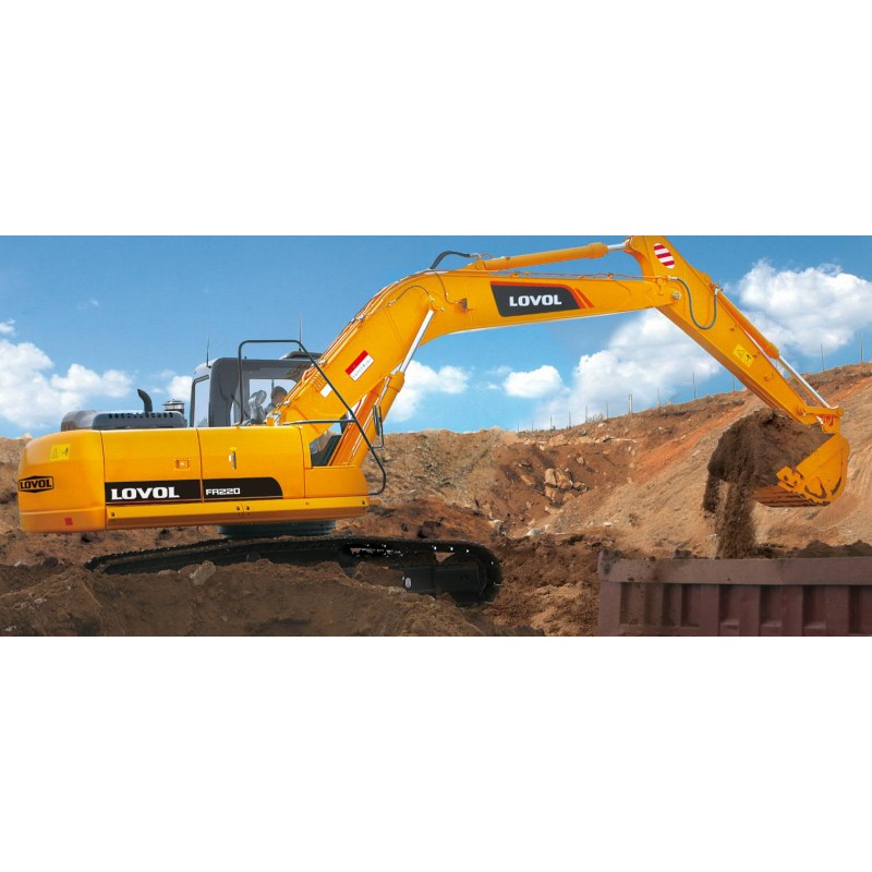 Hydraulic Excavator Factory - 22TON Crawler Diesel Digger FR220D Hot