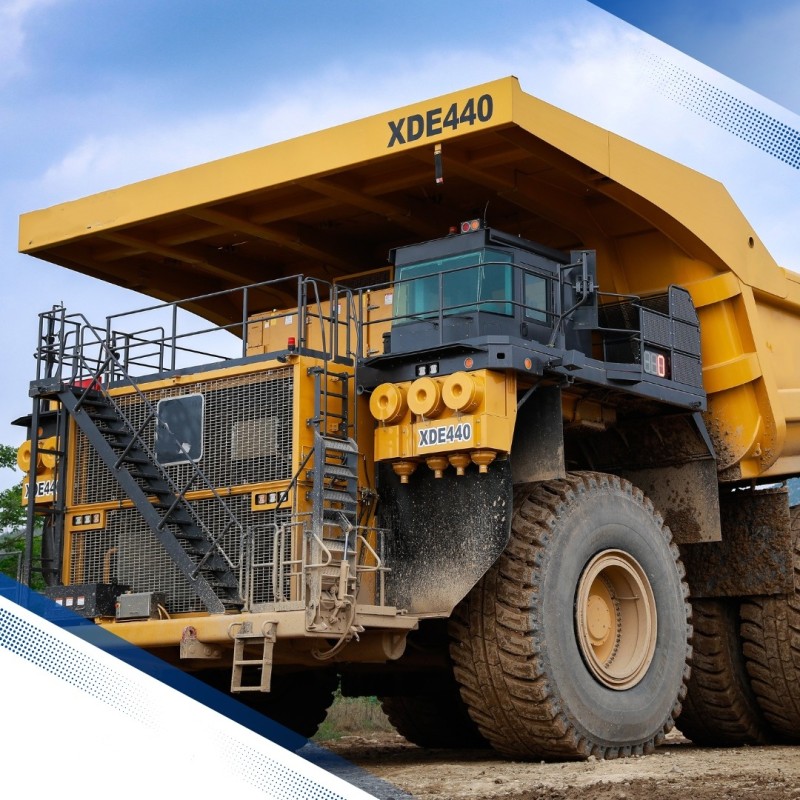Minecart Manufacturer - 400 Ton Double-axle Rigid Mining XDE440