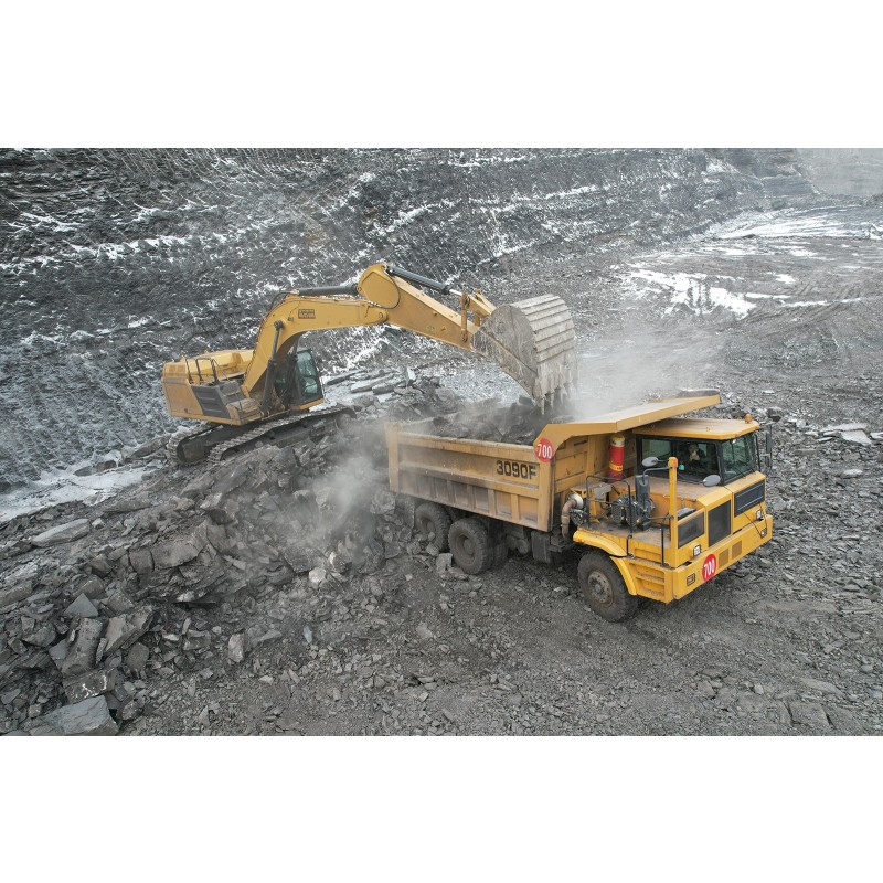 Coal Mine Truck Supplier - 60ton Rated 3090F Durable Steel Body