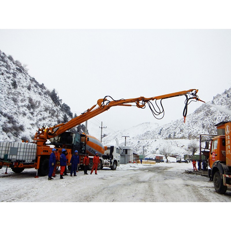 Truck Mounted Pump Supplier - 38m Concrete Pump 38X-5RZ/100