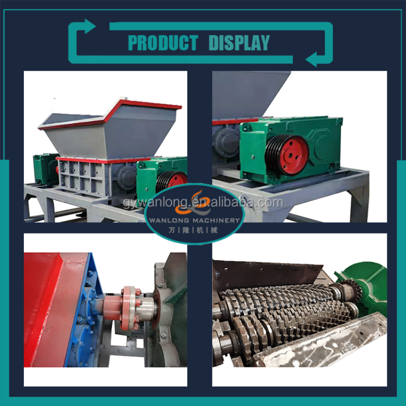 Recycling Machine Supplier - Full Automatic Customizable Waste Tire Shredding