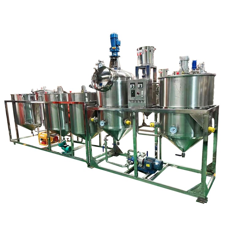 Oil Refining Machine Supplier - 10-200ton/Day Cotton Seed Edible Refining
