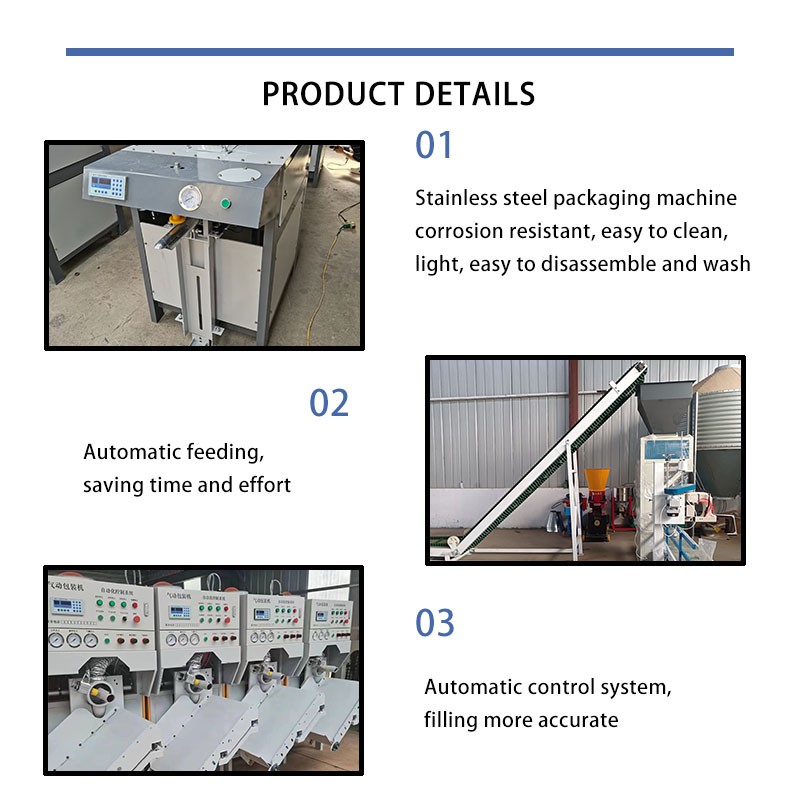 Grain Filling Machine Factory - Semi Automatic 10-30kg Rice Spice Grain