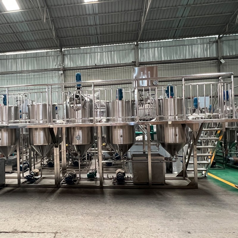 Oil Refining Machine Manufacturer - Small Scale Edible Vegetable Crude