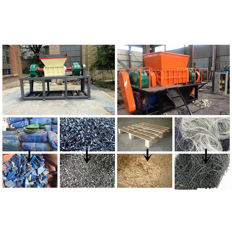 Metal Shredder Factory - Small Scrap Metal Crusher Solid Waste Plastic