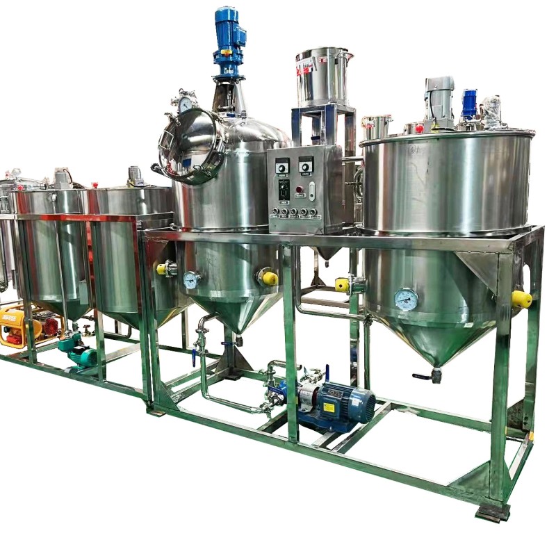 Oil Refinery Supplier - Small Cooking Sunflower Deodorization Refining
