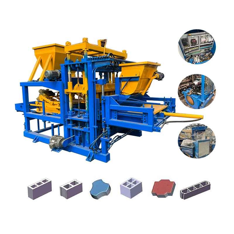 Hydraulic Press Machine Supplier - QT10-15 Cement Automatic Forming Block
