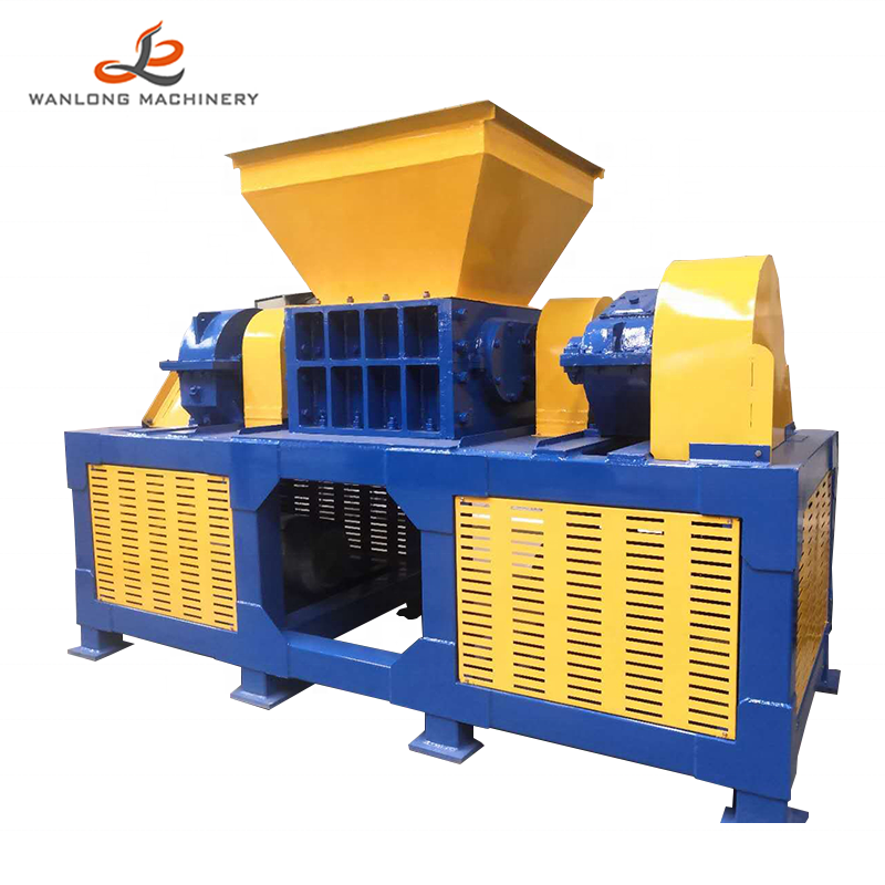 Double Shaft Shredder Factory - Bag Crushing Grinding Crusher Waste Tire