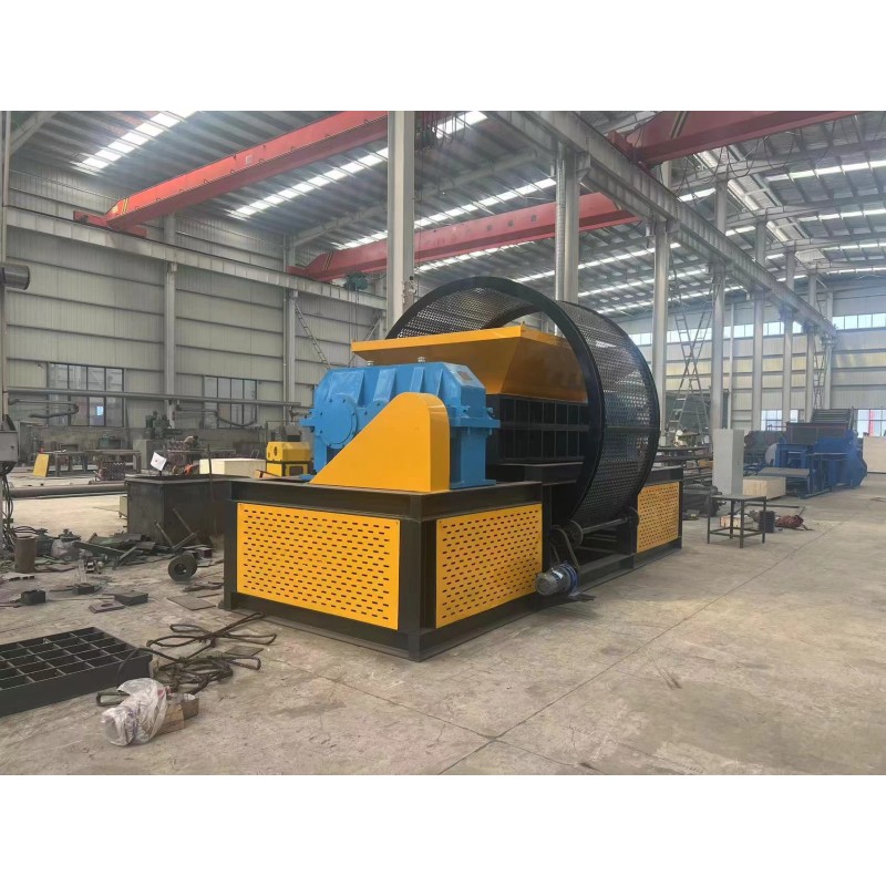 Waste Shredder Manufacturer - Factory Price Complete Waste Tire Shredder