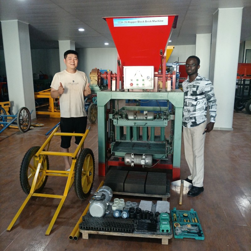 Brick Machine Manufacturer - Customizable 4-35 Semi-Auto Affordable Concrete