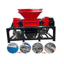 Metal Shredder Factory - Small Scrap Metal Crusher Solid Waste Plastic