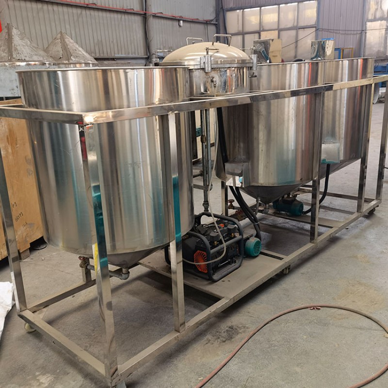 Oil Refinery Plant Factory - Automatic Control Mini Palm Sunflower Soybean