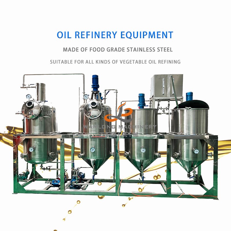 Oil Refinery Supplier - Small Cooking Sunflower Deodorization Refining