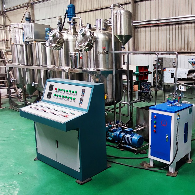 Oil Refinery Plant Manufacturer - Coconut Peanut Cooking Oil Refinery