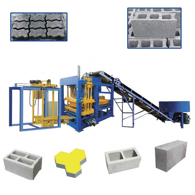 Brick Forming Machine Supplier - QTJ4-25 Brick Forming Breeze Block Making