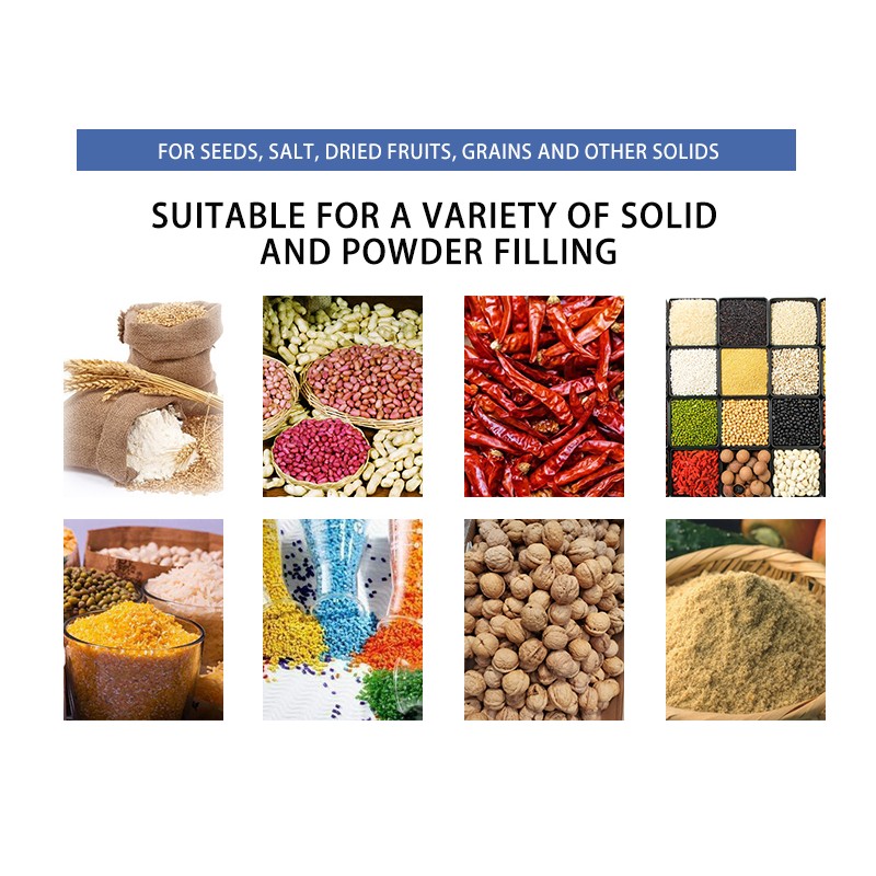 Bagging Machine Manufacturer - Automatic Rice Sugar Salt Bean Cereal 1-5kg