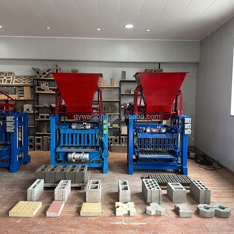 Block Making Machine Manufacturer - Diesel Moulding Semi Automatic Hollow