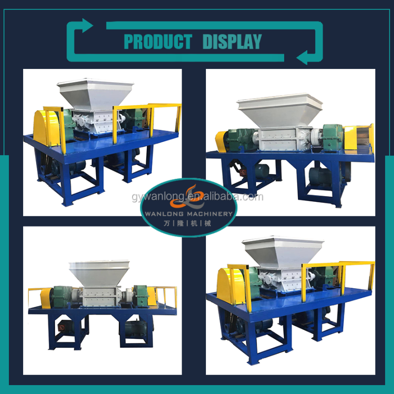 Scrap Shredder Manufacturer - Auto Vehicle Scrap Metal Strapping Tire Shredder