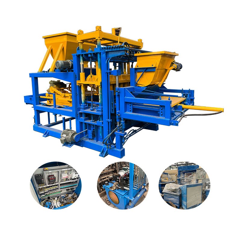 Hydraulic Press Machine Supplier - QT10-15 Cement Automatic Forming Block