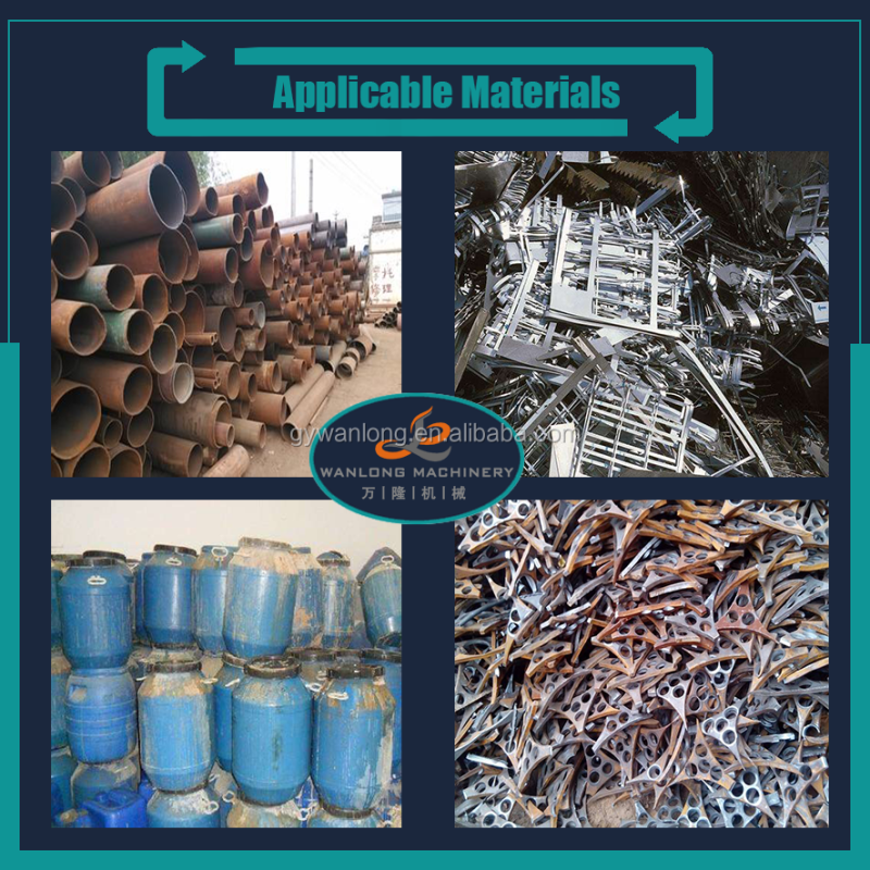 Scrap Shredder Manufacturer - Auto Vehicle Scrap Metal Strapping Tire Shredder